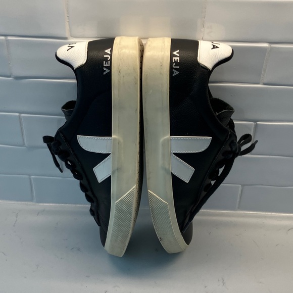 Veja Campo Leather Sneakers 9 40 - Picture 4 of 6